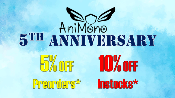 5th Anniversary Sale (Preorders)